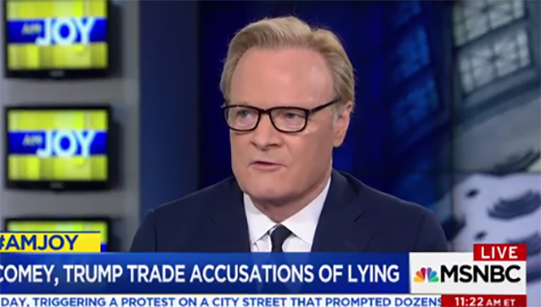 MSNBC host Lawrence O'Donnell argued that unlike President Trump, who 