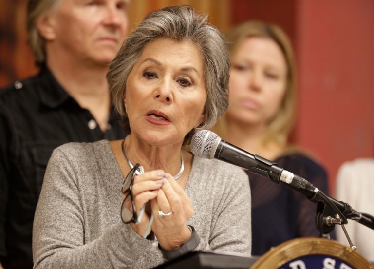 Sen. Barbara Boxer will introduce a bill Monday that would allow presidents to be able to classify lead in drinking water as a federal disaster. (AP Photo/Damian Dovarganes)