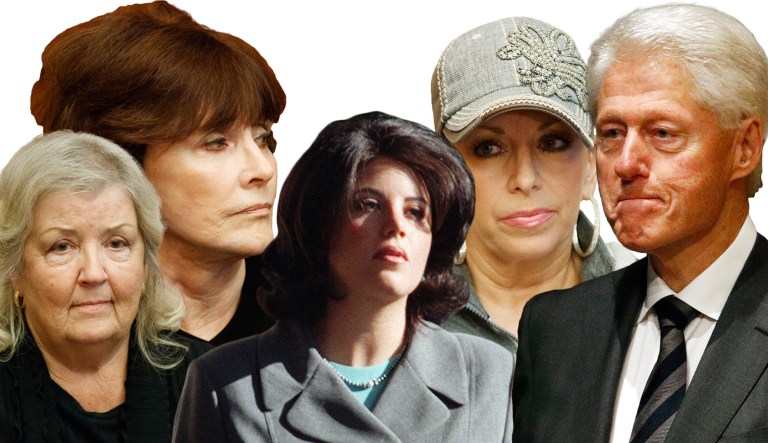 Until recently, the national media was largely hesitant to treat former President Bill Clinton's accusers, including Juanita Broaddrick (left), who has maintained for years that Clinton raped her, as legitimate. (AP Photos)