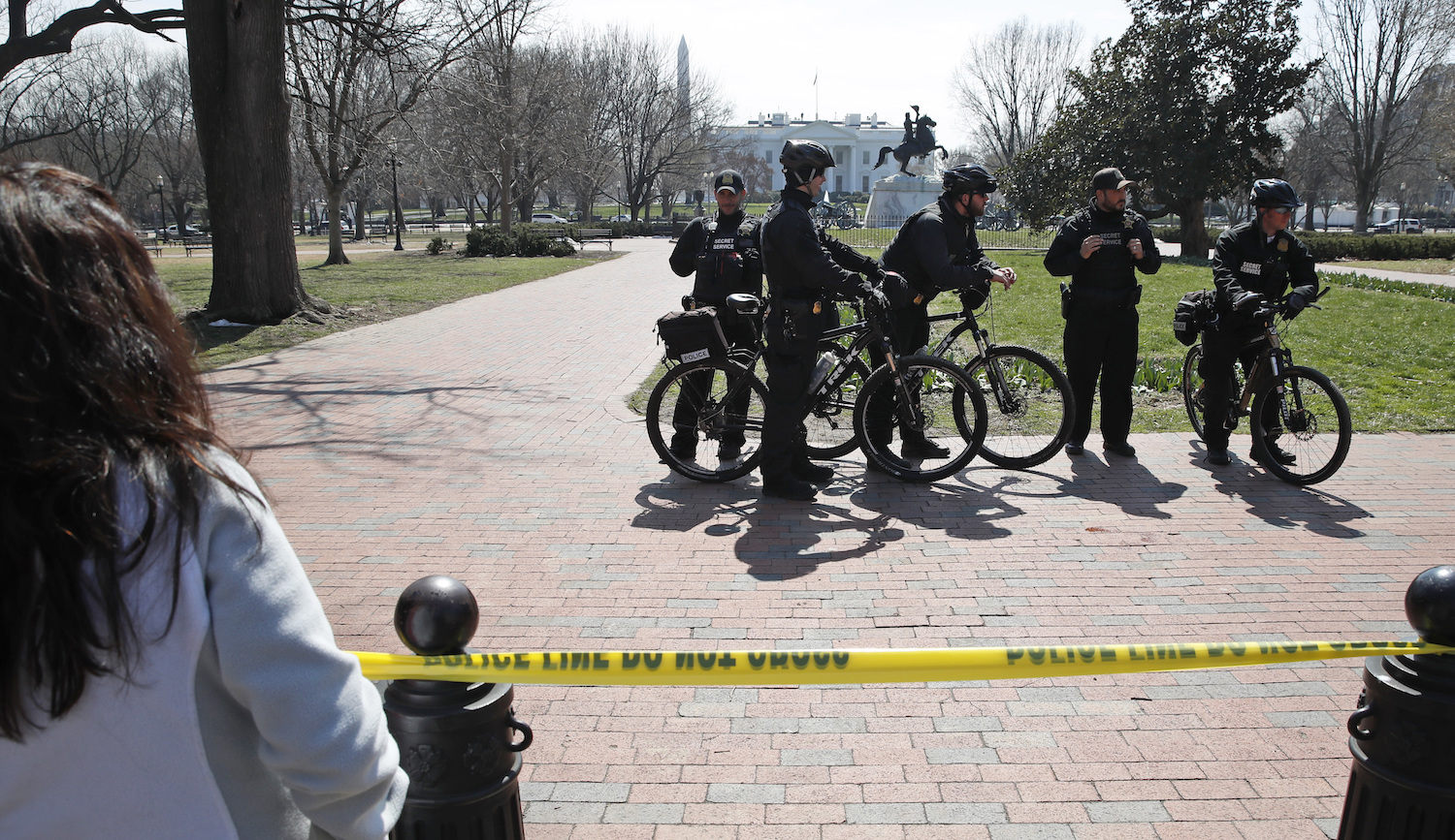 Secret Service arrest White House intruder who got caught on fencing