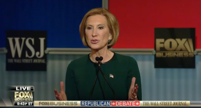Fiorina shuts down Trump on foreign policy