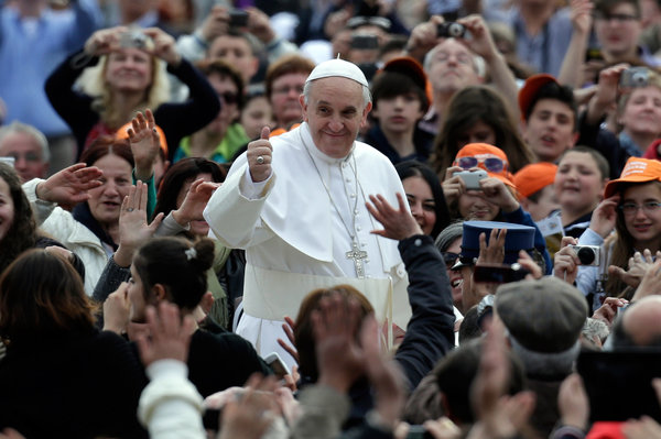 Pope Francis calls doctors and nurses ‘the saints next door’