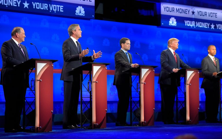 The 2016 campain season features a total of more than 20 debates between the two-party primaries and the general election. (AP Photo)