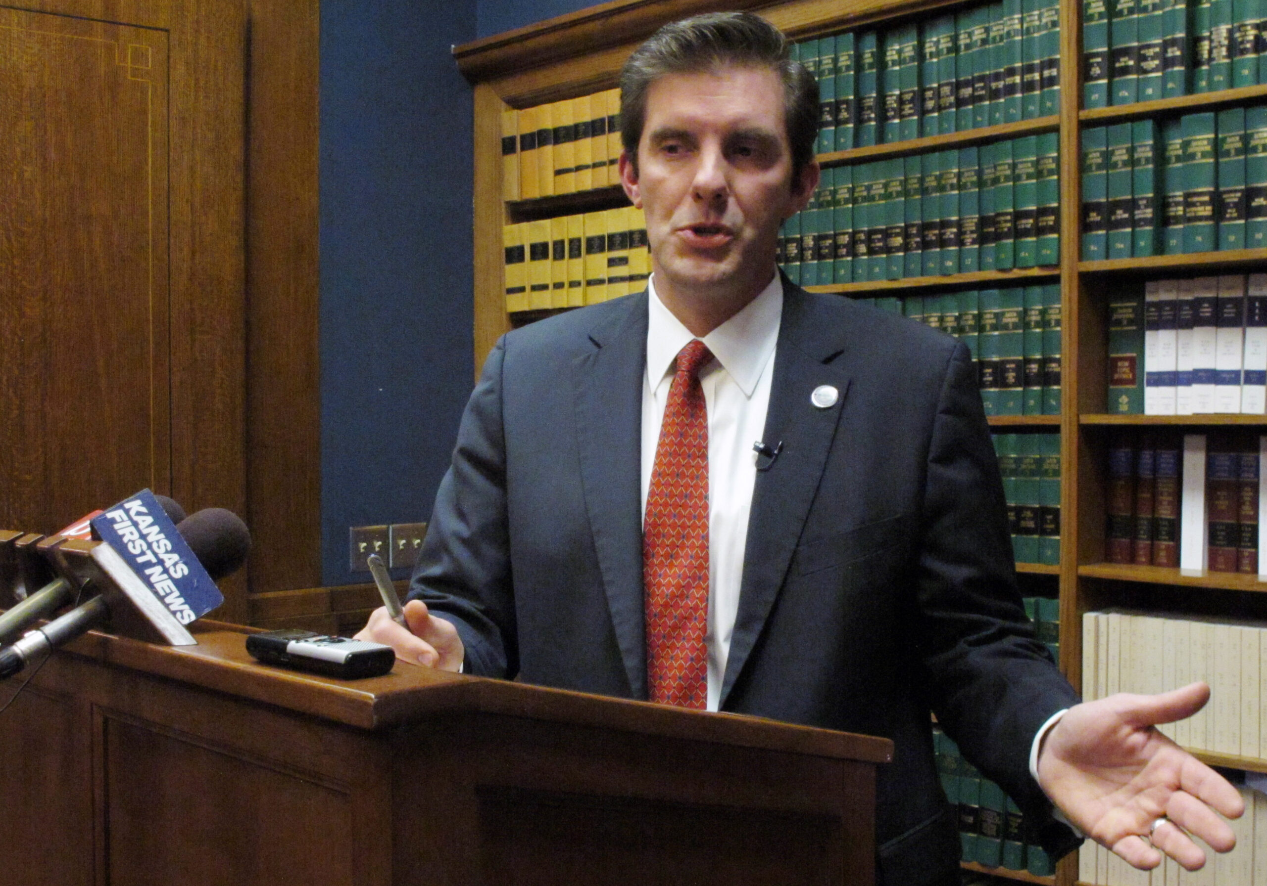 Democrat may sue to get off Kansas ballot