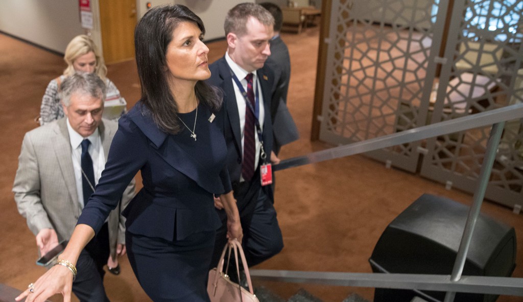 Iran warns inspectors not to share info with Nikki Haley