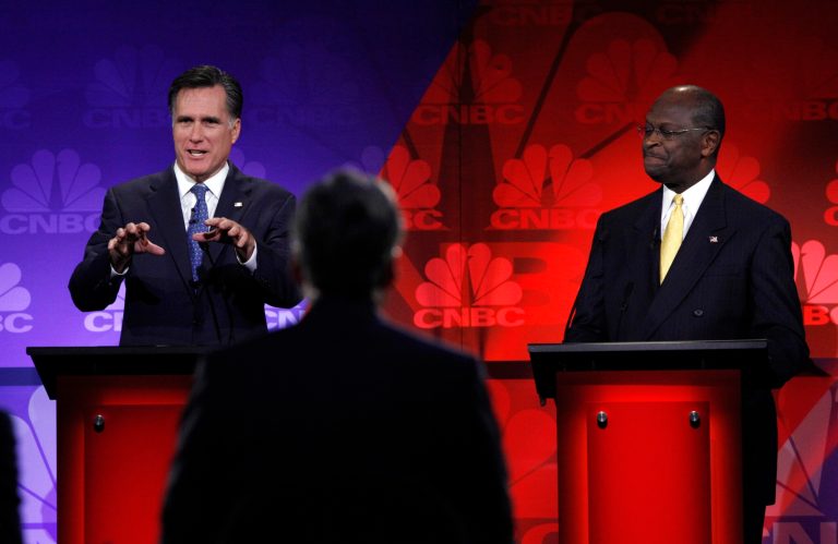 GOP candidates focus on economy, give Cain a pass