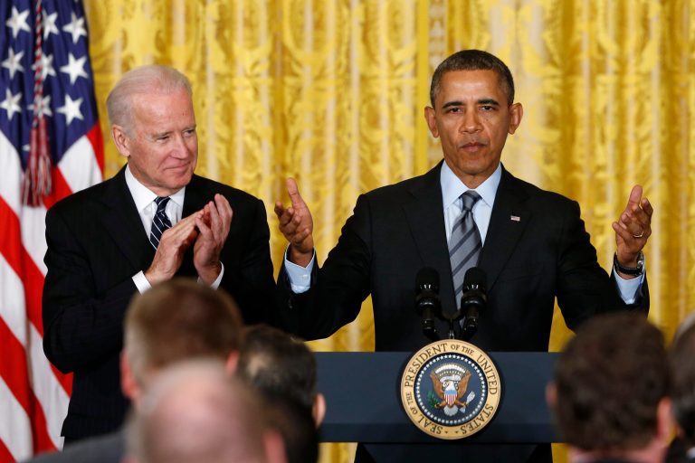 President Obamaand Vice President Joe Biden will speak to House Democrats on Friday. (AP Photo)