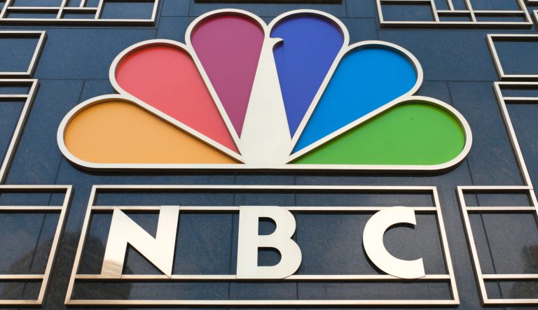 NBC Tower sign in Chicago