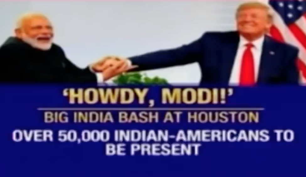 WATCH: India’s Narendra Modi and Trump hold rally in Texas
