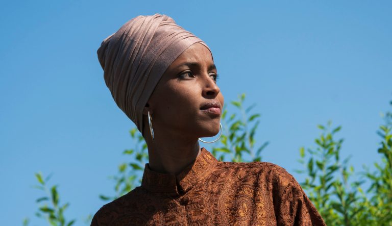 Rep. Ilhan Omar, the first Somali-American elected to Congress