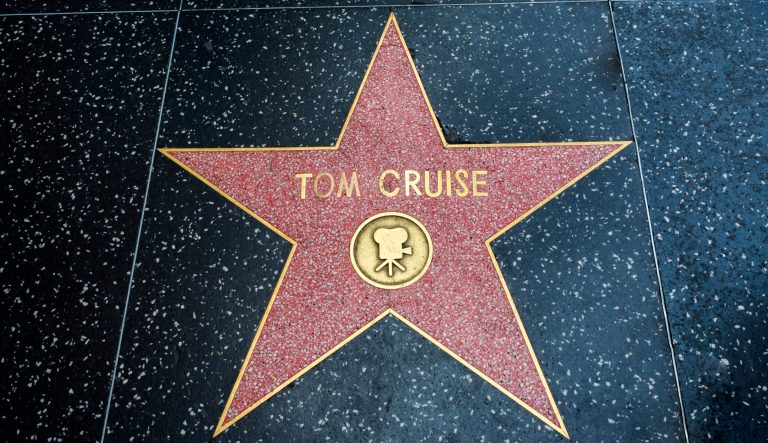 Tom Cruise's Star, Hollywood Walk of Fame - August 11, 2017 - Hollywood Boulevard