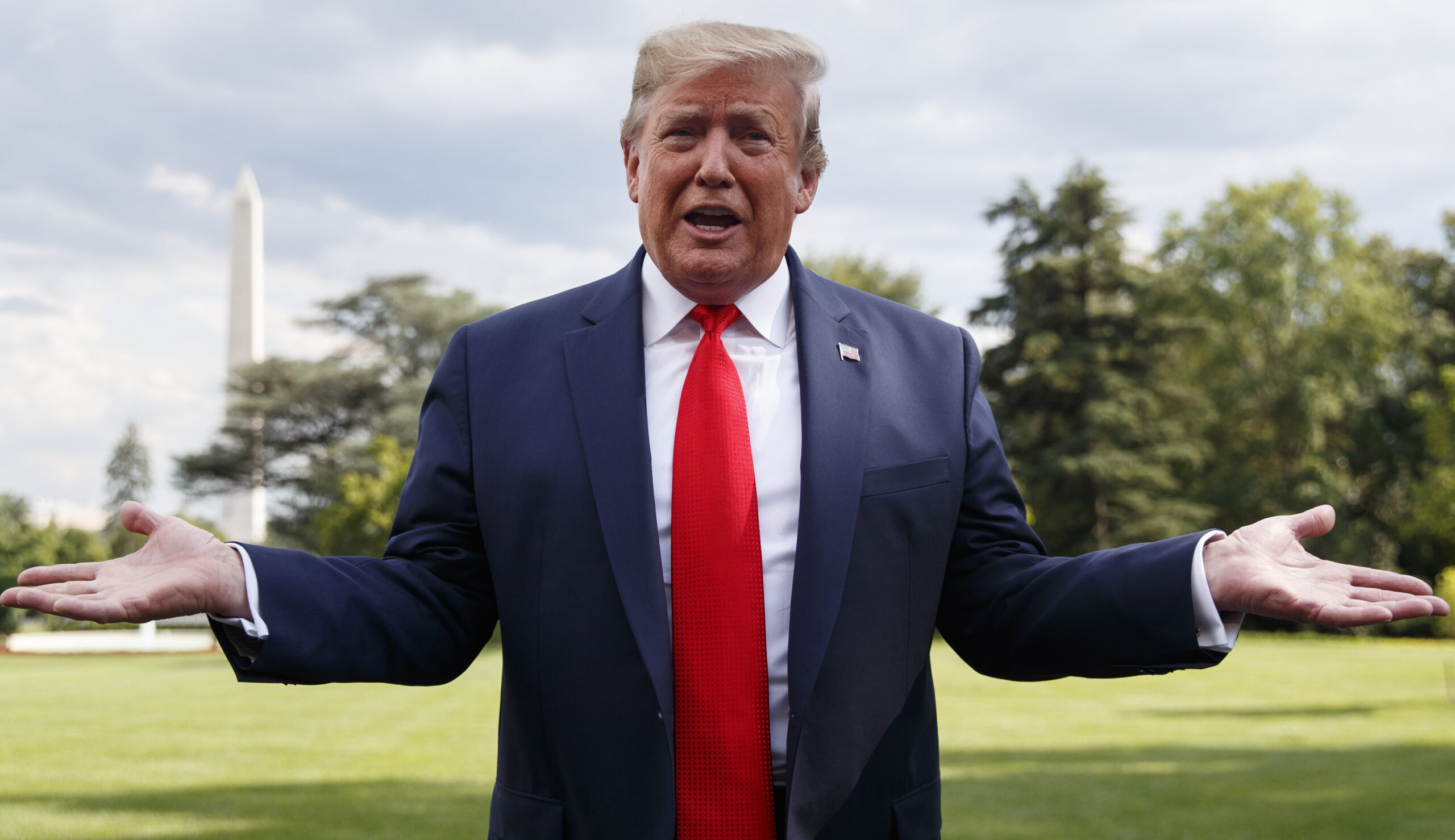 Democrats are making Trump the luckiest guy in America