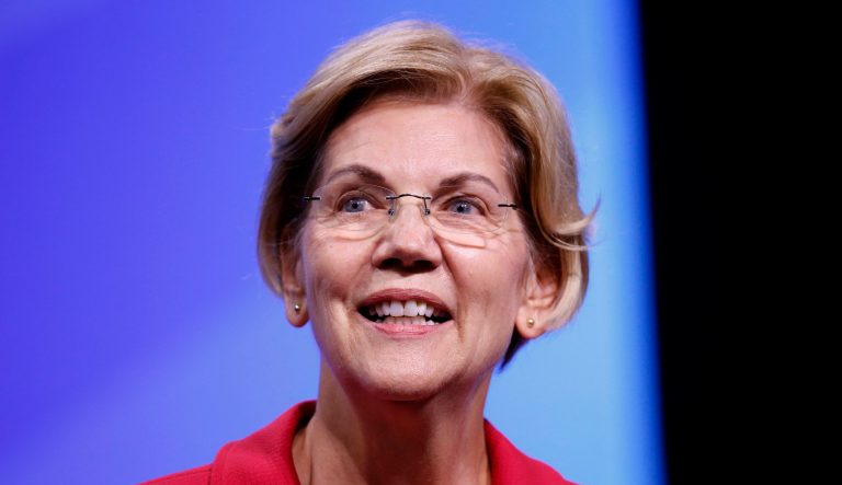 Democratic presidential candidate Sen. Elizabeth Warren