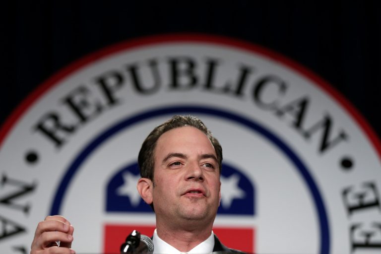 Republican National Committee Chairman Reince Priebus speaks at the annual RNC winter meeting January 24, 2014 in Washington, D.C. (Getty Image)