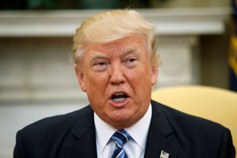 The Trump administration has faced criticism for its slow pace of filling vacant positions within the government. (AP Photo/Evan Vucci)