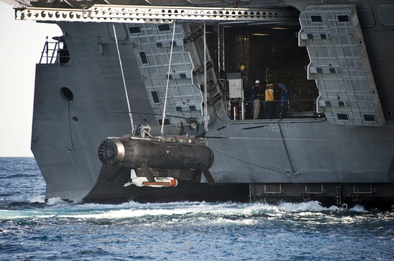 The Navy's Remote Minehunting System made it into Sen. John McCain's 