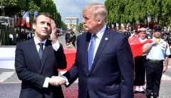 Emmanuel Macron: The US has a critical role in rebuilding Syria