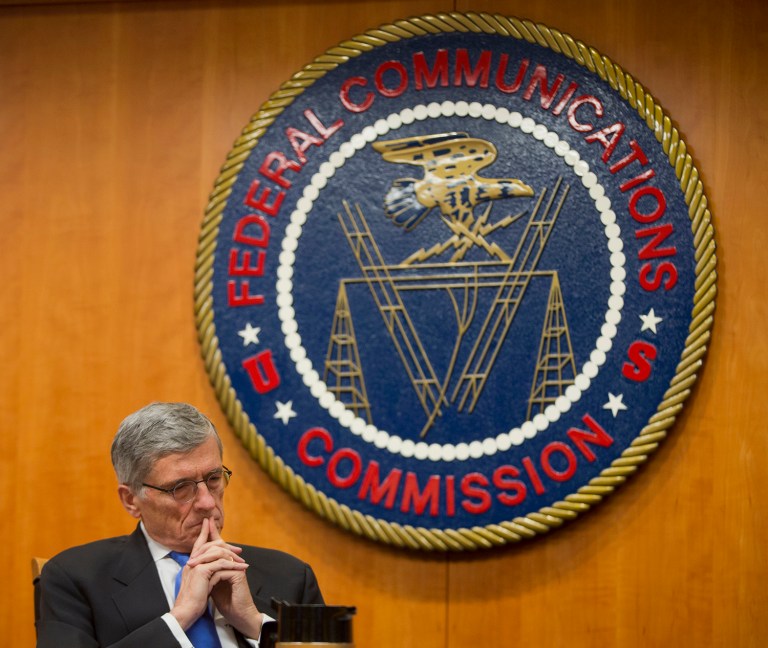 After November's election, the Republican Party faces the unexpected trifecta of holding the presidency, a majority on the FCC and retaining Antonin Scalia's seat on the court. (AP Photo)