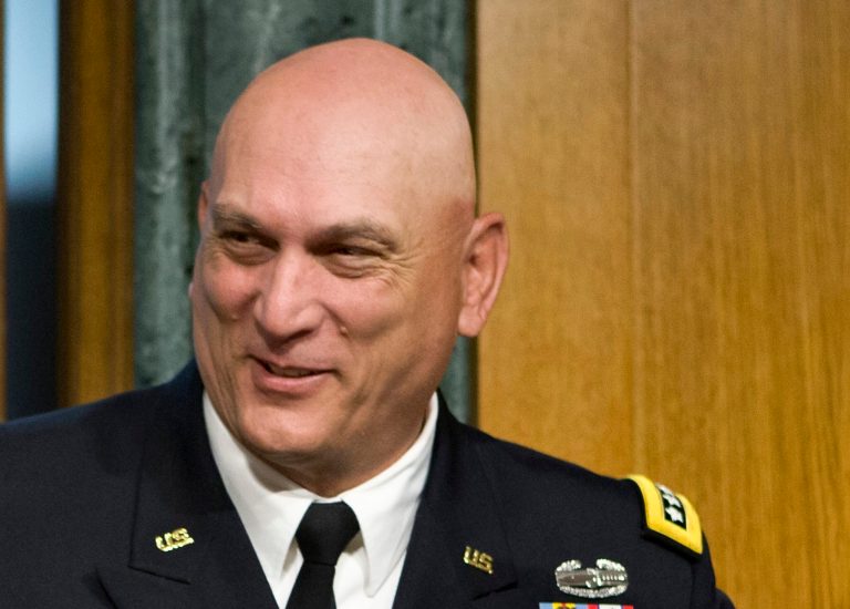 Army Chief of Staff Gen. Ray Odierno is seen on Capitol Hill in Washington in this April 23, 2013 file photo. (AP Photo/J. Scott Applewhite, File)