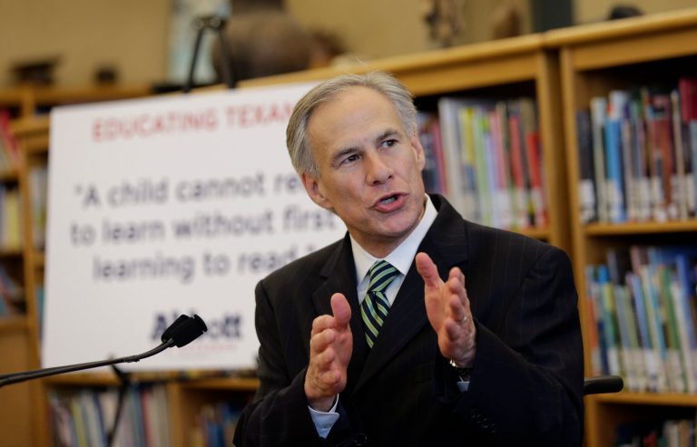 File - In this April 2, 2014 file photo, Attorney General and Republican gubernatorial candidate Greg Abbott speaks in San Antonio. Attorney General Greg Abbott has decided previously that the state doesn't have to disclose what potentially dangerous chemicals plants around Texas store. But he now clarifies that ordinary Texans are free to ask the plants on their own. (AP Photo/Eric Gay, File)