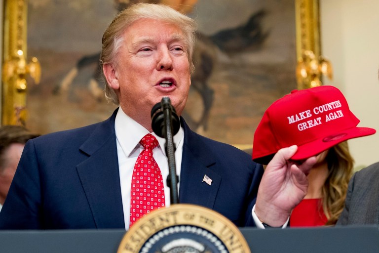 Taxes, ISIS, Obamacare and infrastructure are among the topics Trump's speech will cover. (AP Photo/Andrew Harnik)