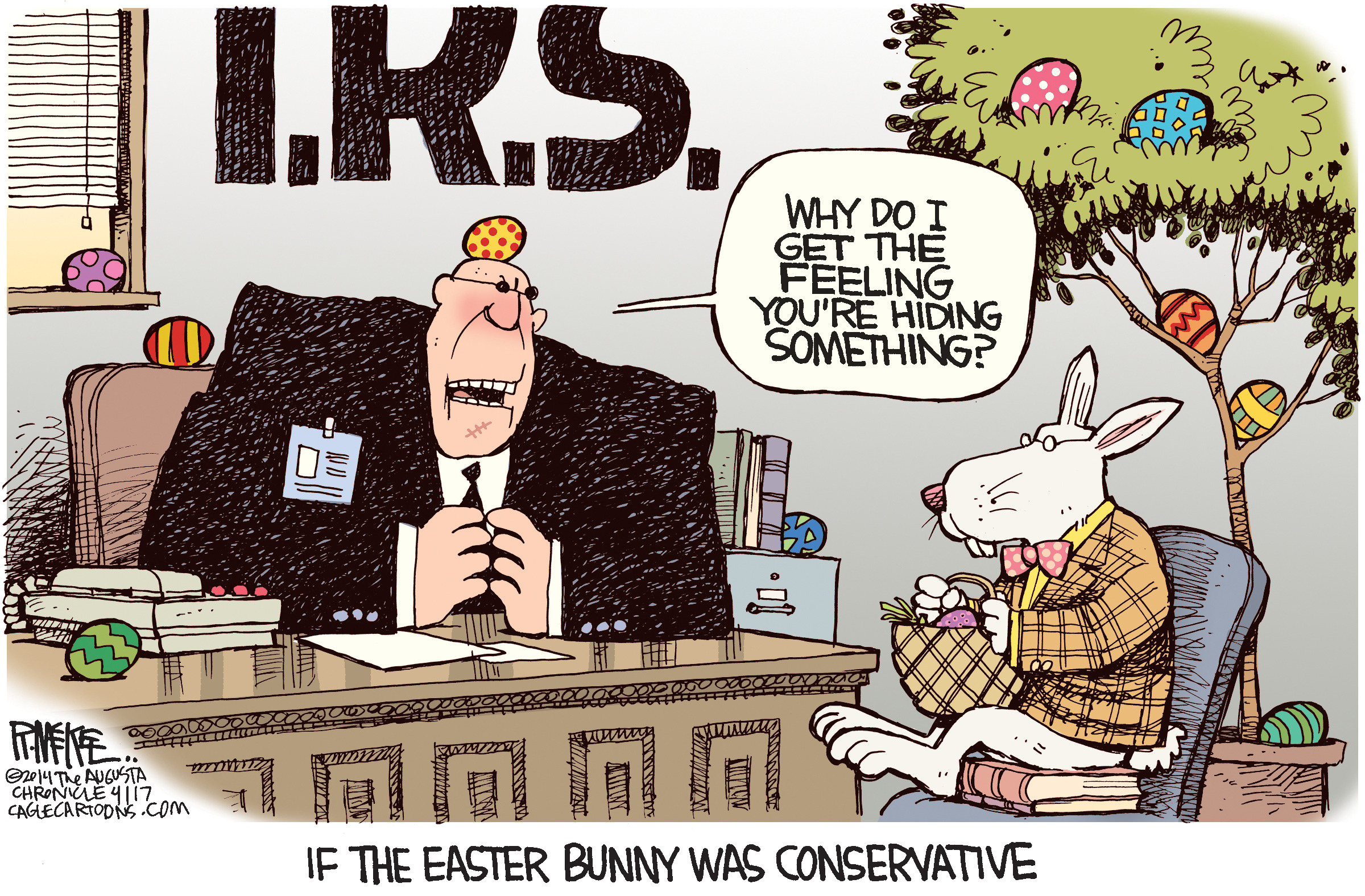 Editorial Cartoon: If the Easter Bunny was conservative