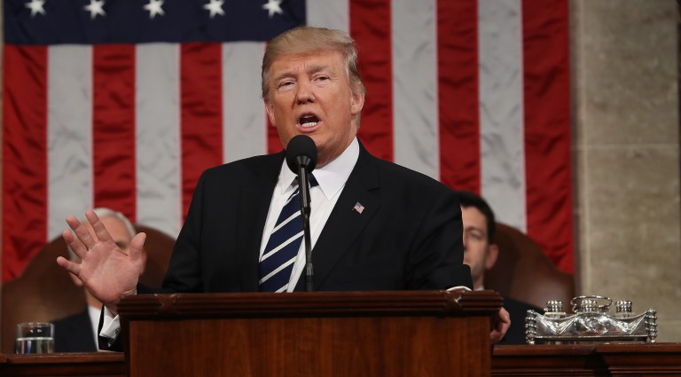 One part of the speech raised the eyebrows of those in the health policy community was when Trump endorsed 