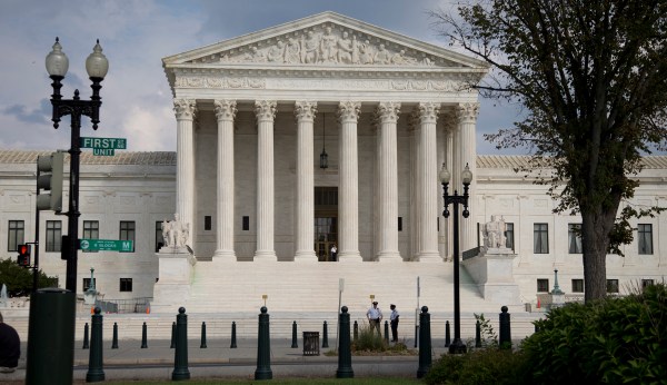 Trump visits Supreme Court for first time as president