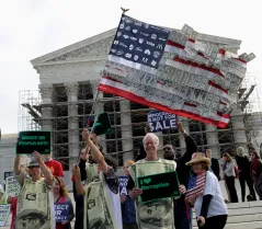 Senate Democrats propose constitutional amendment for campaign finance