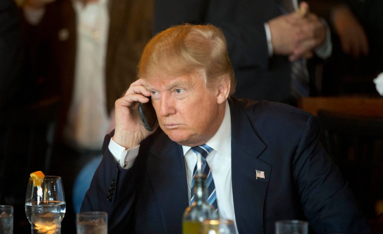 The conversation between Trump and President Tsai Ing-wen caused a media firestorm Friday night numerous Trump critics and longtime foreign policy experts claiming it broke decades of U.S. policy and could anger the Chinese government. (AP Photo/Matt Rourke, File)
