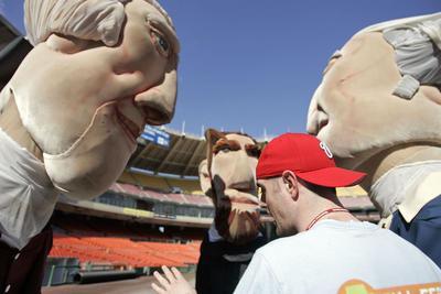 So who’s faster: Washington, Jefferson, Lincoln or Roosevelt?