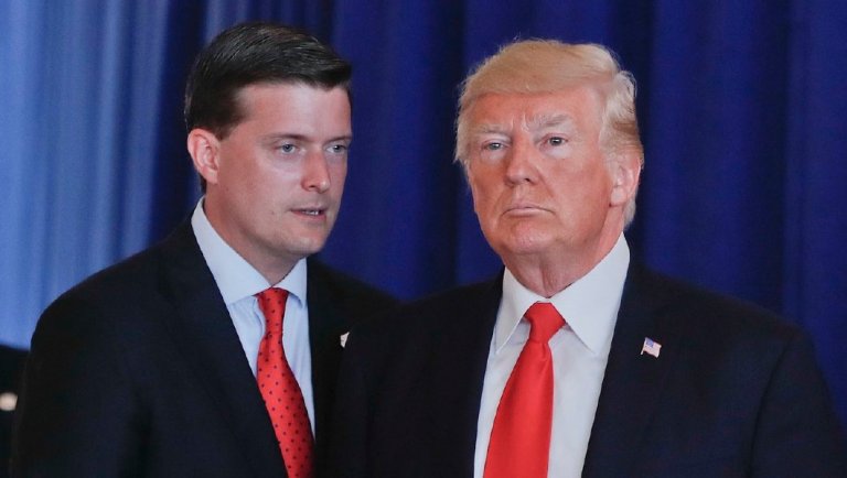 Robert Porter, White House staff secretary, stepped down this past week amid allegations he abused two of his ex-wives. (AP Photo/Pablo Martinez Monsivais)