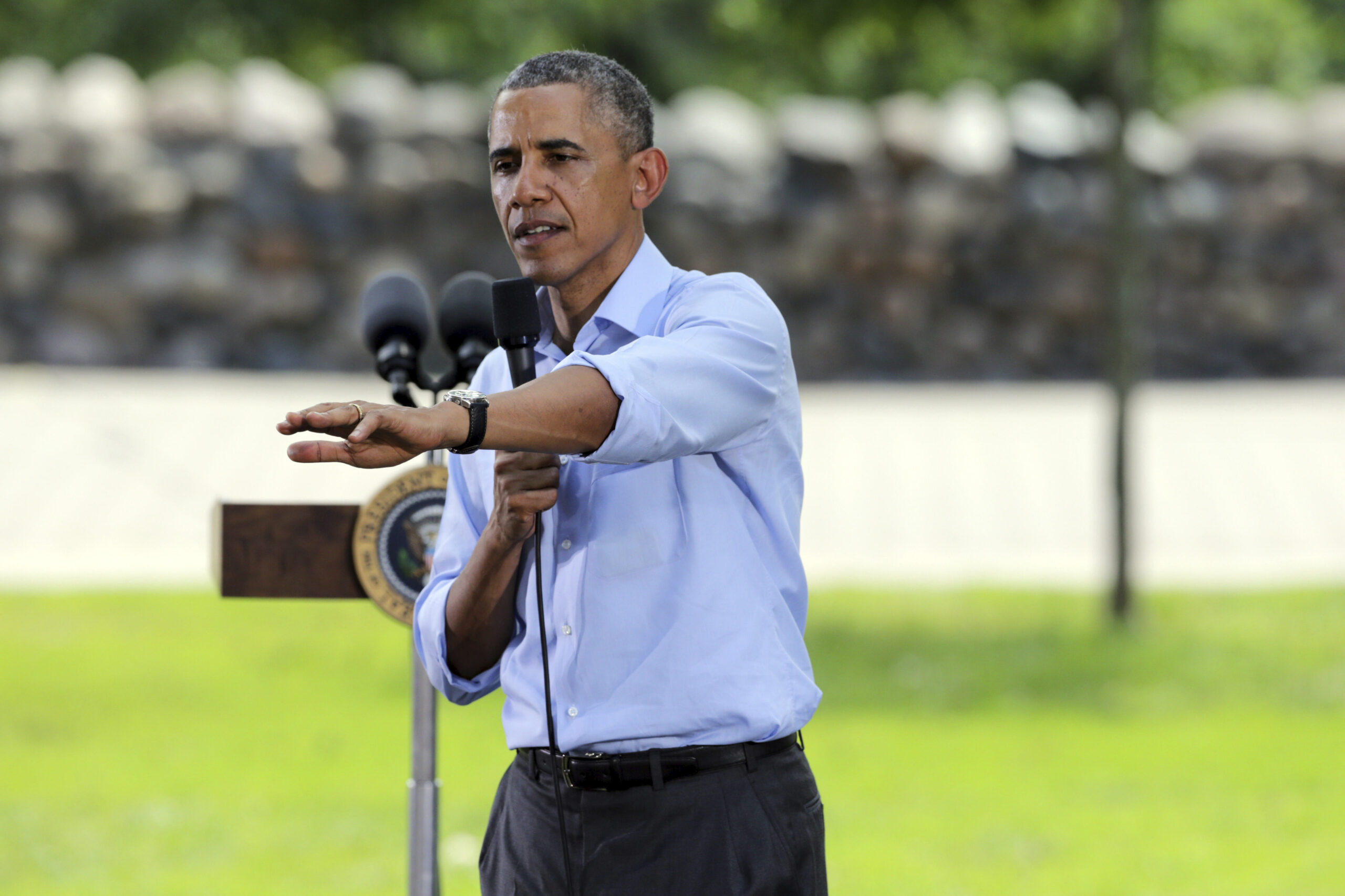 President Obama is not finished