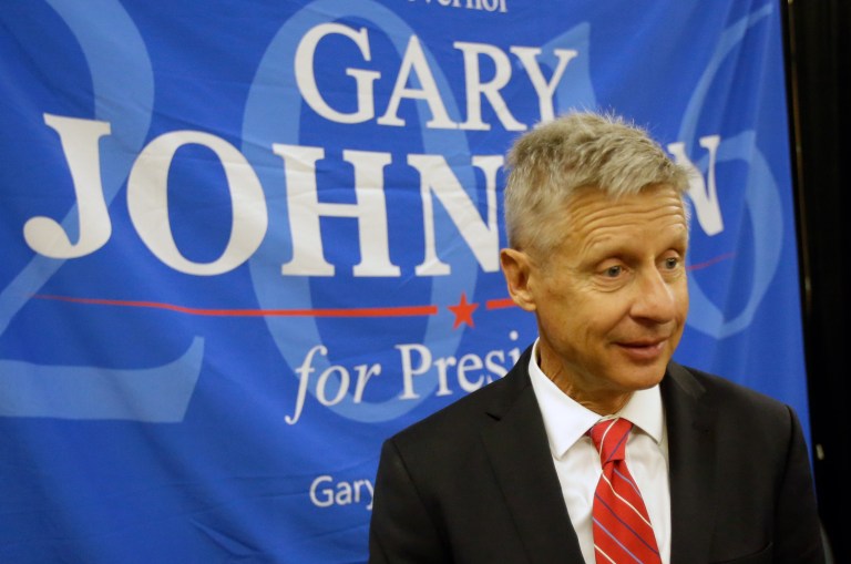 CNN will host a Q&A event with the Libertarian Party's presidential nominee Gary Johnson next week. (AP Photo/John Raoux)