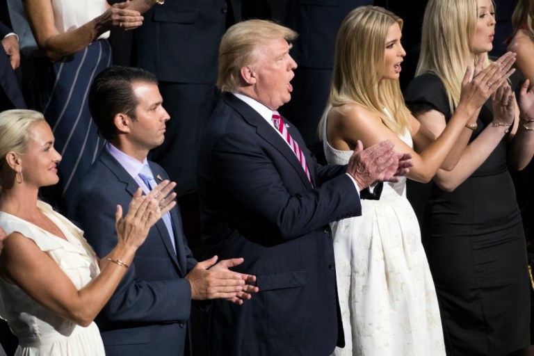 In a tweet after Ted Cruz's speech, Donald Trump said, 