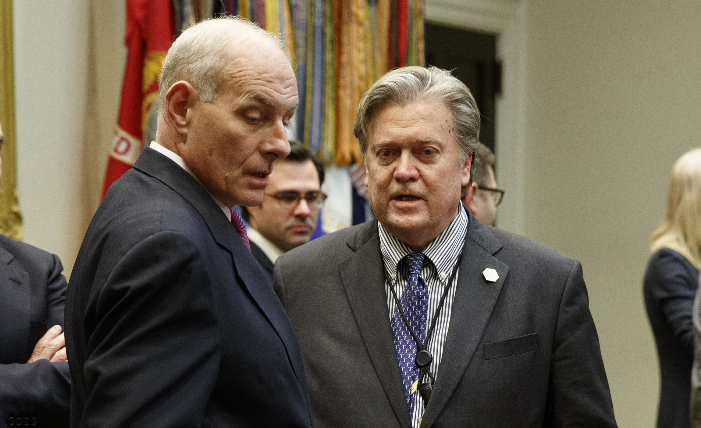 Steve Bannon welcomed John Kelly to the West Wing so Ivanka Trump could not ‘run’ to Oval Office ‘and cry’ over policy: Report