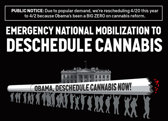 Marijuana Activists to Light Up in Front of White House Saturday