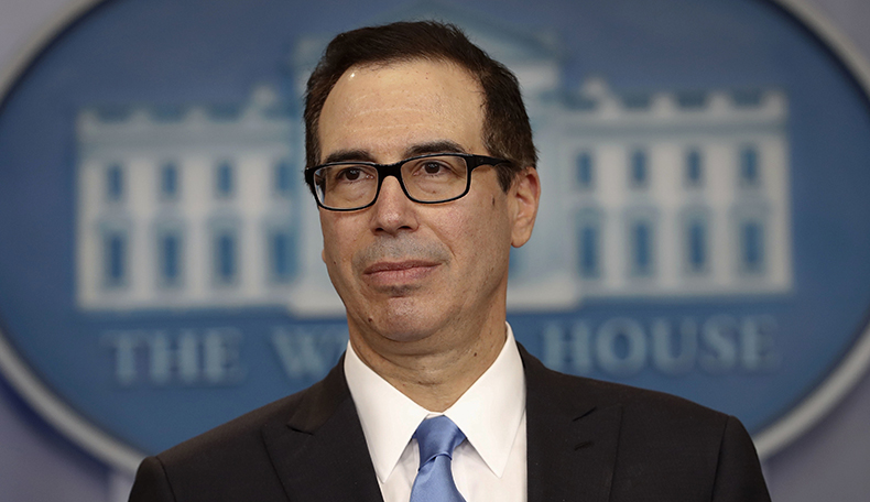 Mnuchin: ‘Thank me’ for soaring bank stocks
