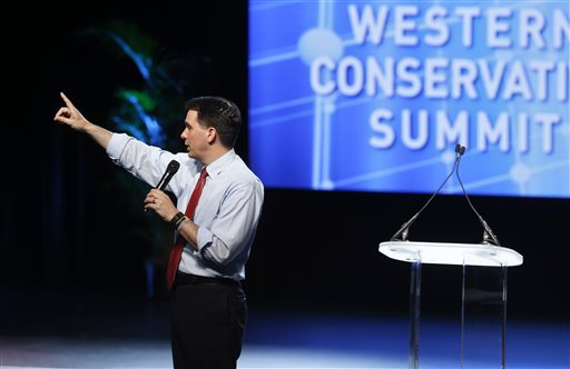 Scott Walker speaks at the Western Conservative Summit in Denver on June 28, 2015. Associated Press photo.Â 