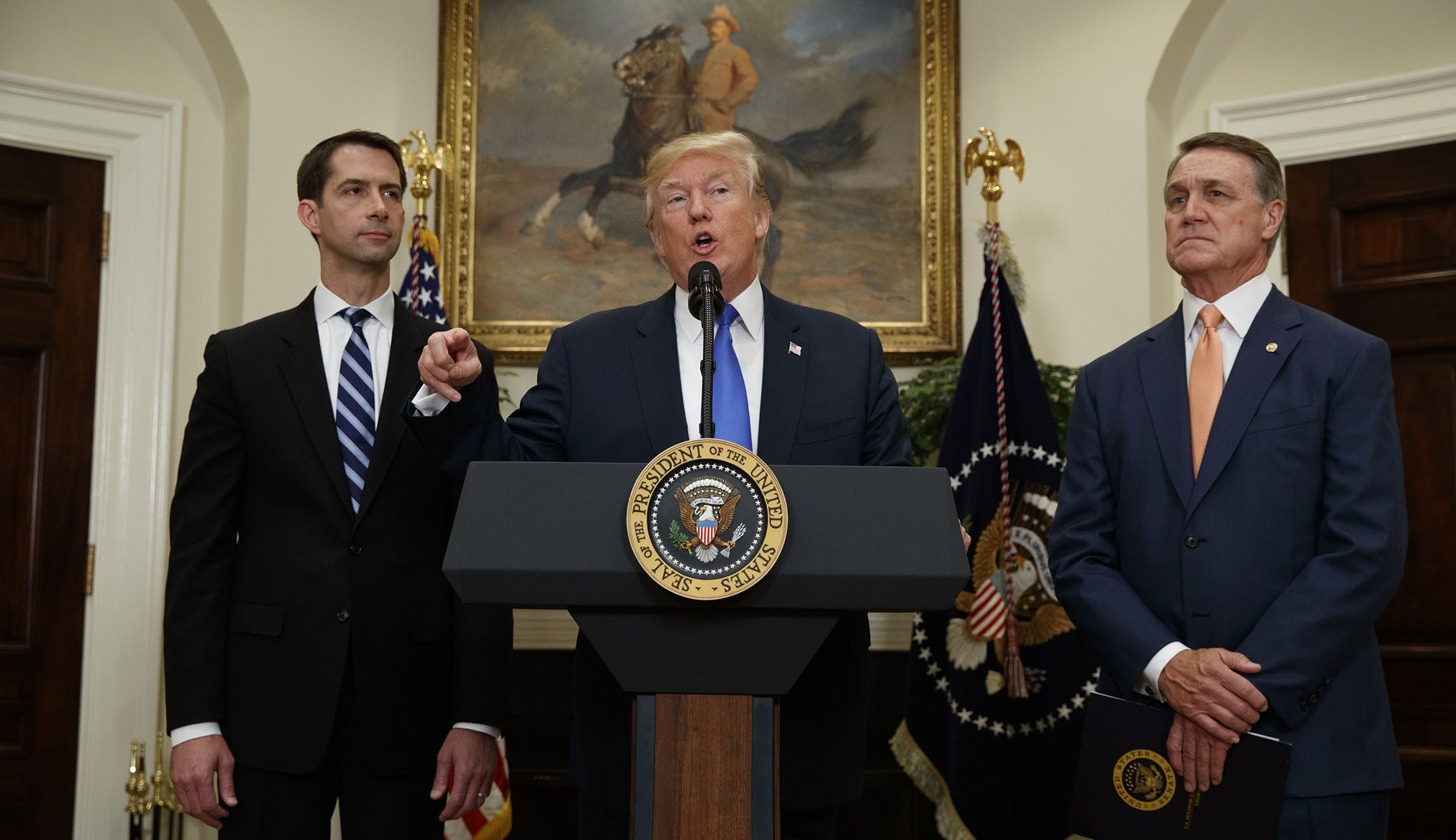Trump endorsed the Cotton/Perdue immigration bill, but it’s a mixed bag