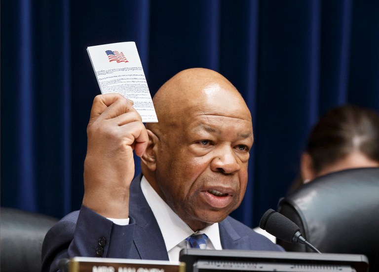 Rep. Elijah Cummings, D-Md., concluded that there was no politically-motivated targeting of conservatives, according to a new report issued by Democrats on the oversight panel. (AP Photo)