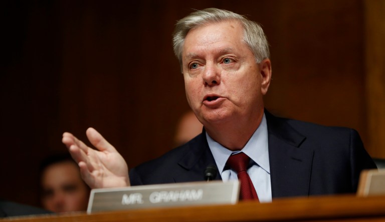 Sen. Lindsey Graham, R-S.C., is doubtful Congress will be able to pass tax reform if it cannot first respond to Obamacare. (AP Photo/Pablo Martinez Monsivais)