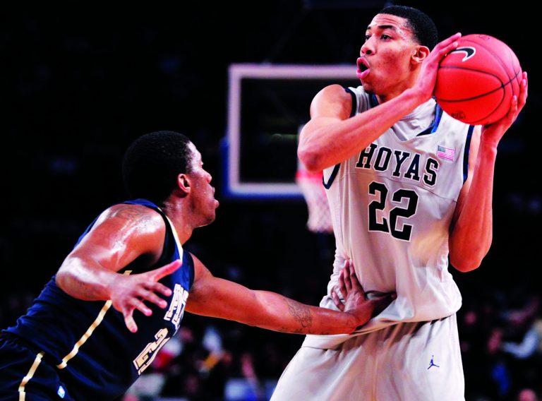 Seth Wenig/AP
Otto Porter, who averaged 9.7 points and 6.8 rebounds a game last season, was named to the preseason All-Big East first team.
