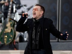 Obamas spotted lunching with U2 frontman Bono