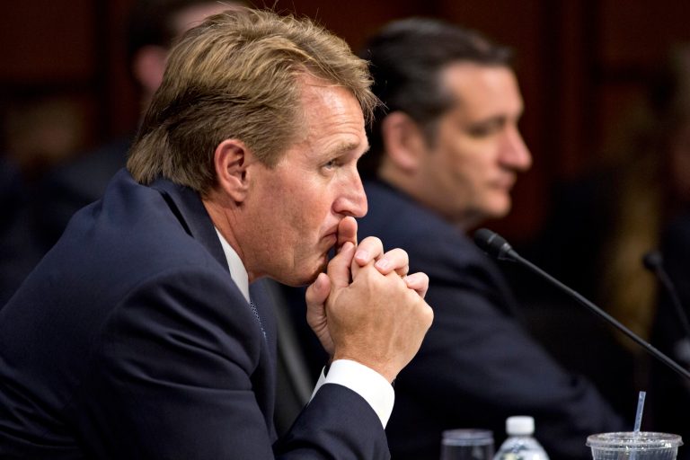 There may be such a thing as being too principled, which Flake might be finding out. (AP Photo/J. Scott Applewhite)