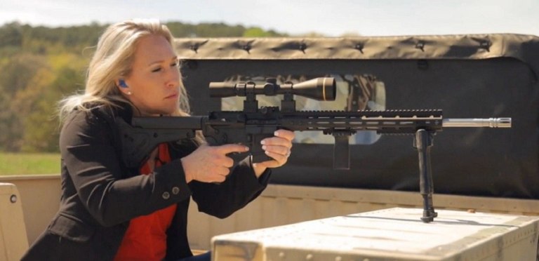 Candidate’s gun giveaway linked to ‘Biden/ANTIFA riots’