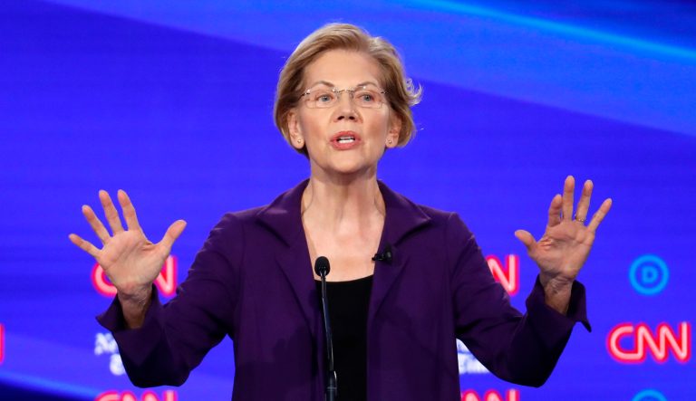 Elizabeth Warren threatens Israel with aid cutoff but slammed Trump for cutting off aid to Palestinians