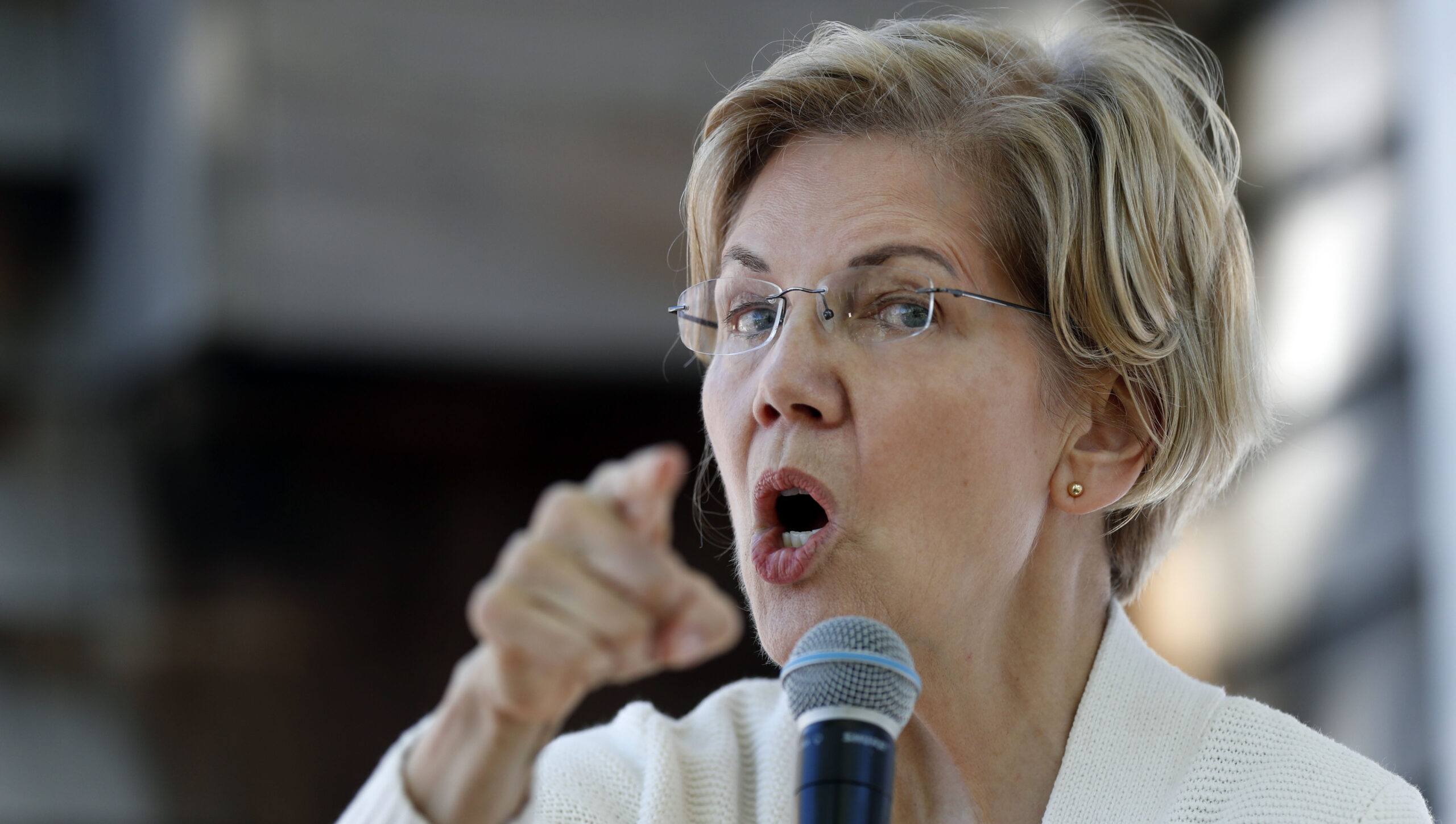 Elizabeth Warren rakes in tech cash while threatening to break up companies via billboard