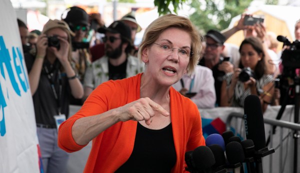 Elizabeth Warren roars for impeachment after Ukraine news ‘confirmed’ Trump ‘thinks he’s above the law’