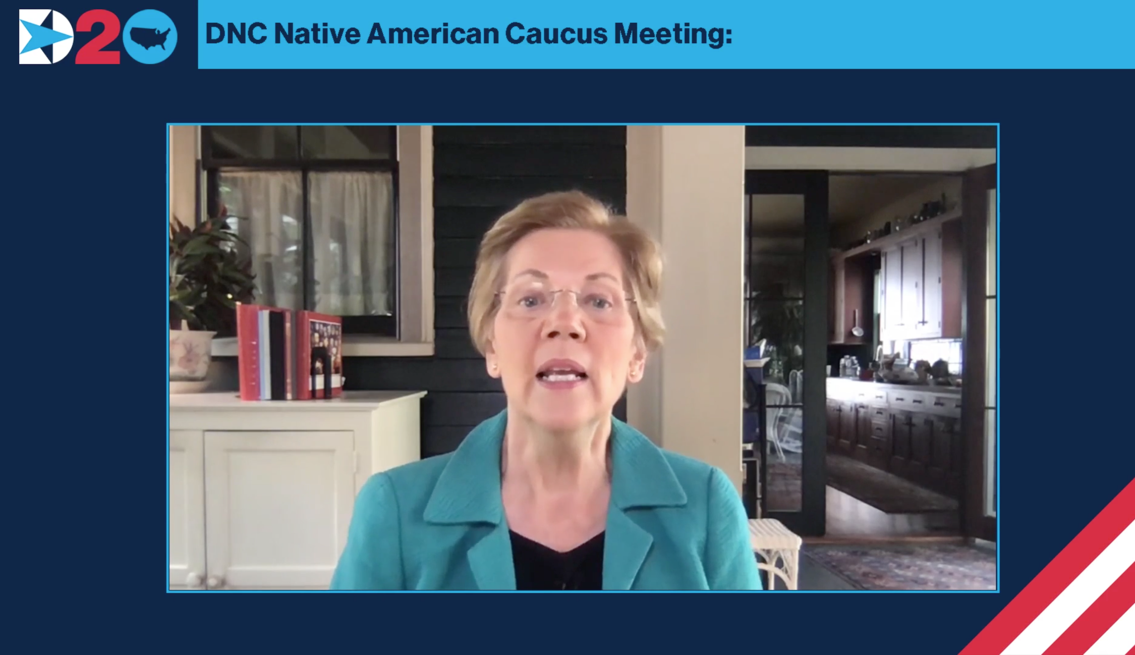 DNC disables chatroom after trolls crash Warren appearance at Native American caucus meeting